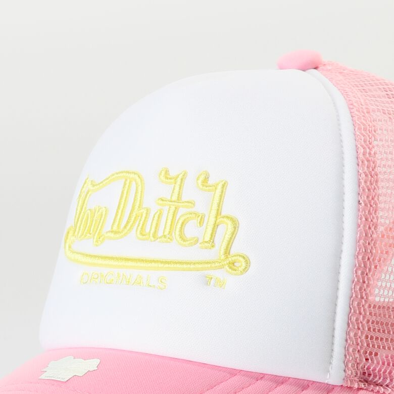 81% reduziert Von Dutch Originals -Trucker Atlanta Cap, white/pink F0817666-01370